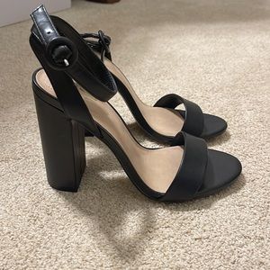 Black Mix No 6 Heels
